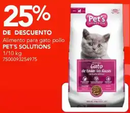City Club Pet's solutions alimento para gato pollo oferta