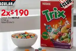 City Club Nestlé cereal trix oferta