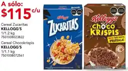 City Club Kellogg's cereal zucaritas oferta