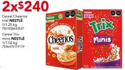 City Club NESTLÉ Cereal Cheerios miel oferta