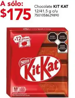 City Club Kit kat chocolate oferta