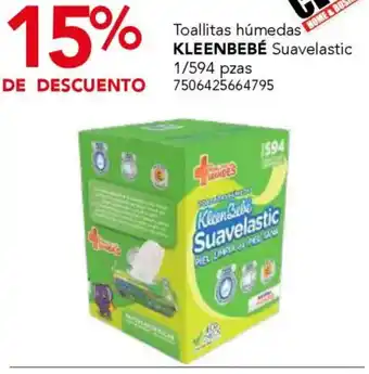 City Club Kleenbebé toallitas húmedas suavelastic oferta