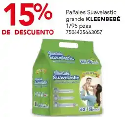 City Club Kleenbebé pañales suavelastic grande oferta