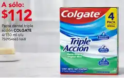 City Club Colgate pasta dental triple acción oferta