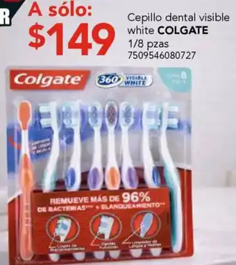 City Club Colgate cepillo dental visible white oferta