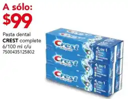 City Club Crest pasta dental complete oferta