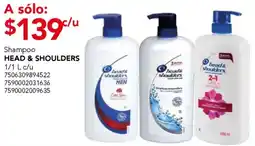 City Club Head & shoulders shampoo oferta