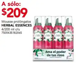 City Club Herbal essences mousse prolóngalos oferta