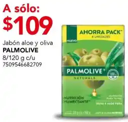 City Club Palmolive jabón aloe y oliva oferta