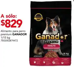 City Club Ganador alimento para perro premium oferta