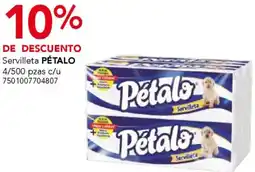 City Club Pétalo servilleta oferta