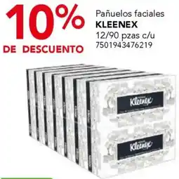 City Club Kleenex pañuelos faciales oferta