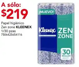 City Club Kleenex papel higiénico zen zone oferta