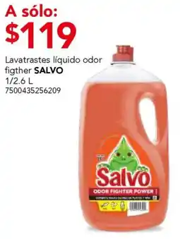 City Club Salvo lavatrastes líquido odor figther oferta