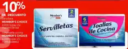 City Club Member's choice servilletas oferta