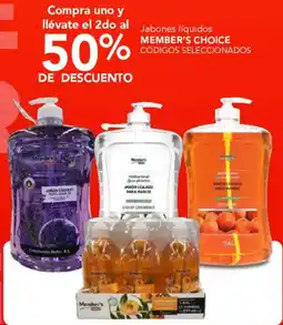 City Club Member's choice jabones líquidos oferta