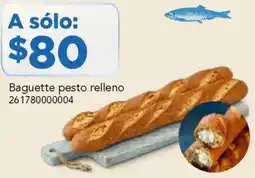 City Club Baguette pesto relleno oferta