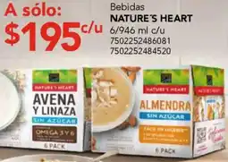 City Club Nature's heart bebidas oferta