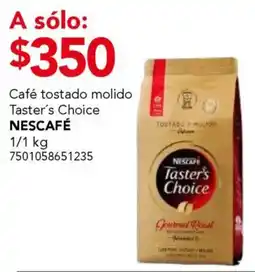 City Club Nescafé taster's choice café tostado molido oferta