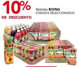 City Club Boing bebidas códigos seleccionados oferta