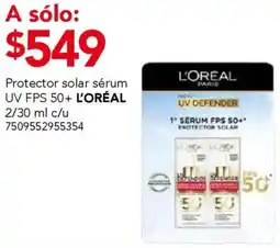 City Club L'oréal protector solar sérum uv fps 50+ oferta