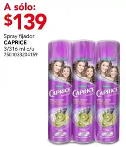 City Club Caprice spray fijador oferta