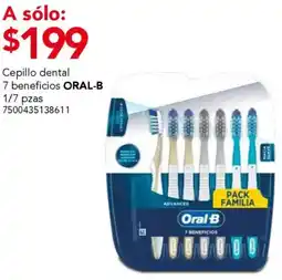 City Club Oral-B cepillo dental 7 beneficios oferta