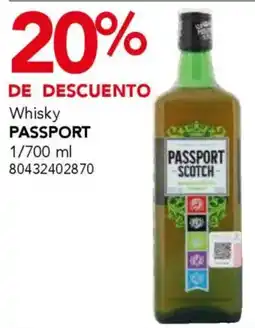 City Club Passport whisky oferta