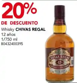 City Club Chivas regal whisky oferta