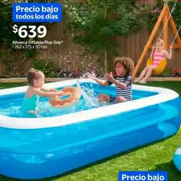 Walmart Play day alberca inflable oferta