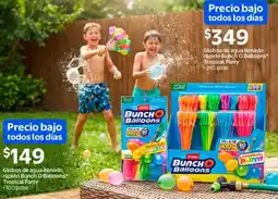 Walmart Bunch o balloons tropical party globos de agua llenado rápido oferta