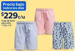 Walmart Traje de baño para niño oferta