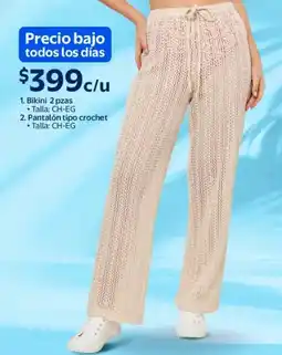 Walmart Pantalón tipo crochet oferta
