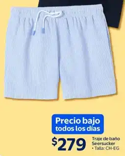 Walmart Seersucker traje de baño oferta
