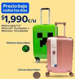 Walmart Maleta rigida ful minecraft o mainstays oferta