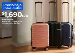Walmart Maleta rígida mainstays oferta