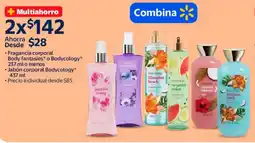 Walmart Body fantasies o bodycology fragancia corporal oferta