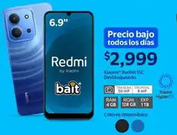 Walmart Xiaomi redmi 15C oferta