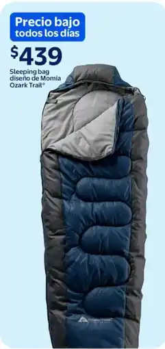 Walmart Ozark trail sleeping bag diseño de momia oferta