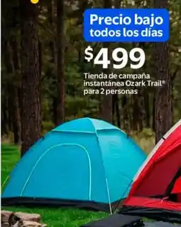 Walmart Ozark trail tienda de campaña instantánea oferta