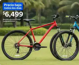 Walmart Bicicleta Bronco Ford Sasquatch R29 oferta