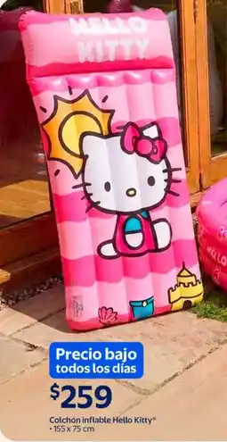 Walmart Hello Kitty colchon inflable oferta
