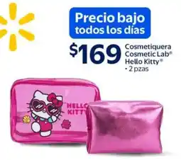 Walmart Hello Kitty cosmetiquera Cosmetic Lab oferta