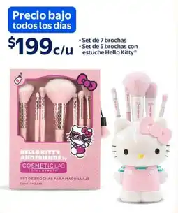 Walmart Hello Kitty set de brochas oferta