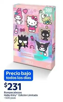 Walmart Hello Kitty Edición Limitada rompecabezas oferta
