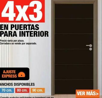 The Home Depot Puertas para interior oferta