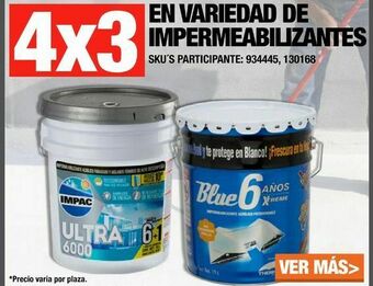 The Home Depot Impermeabilizante oferta