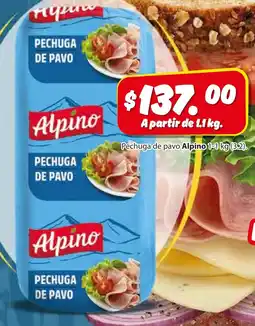 Zorro Alpino Pechuga de pavo oferta