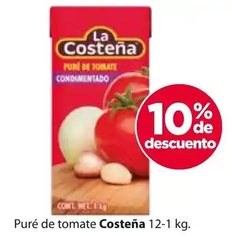 Zorro La costeña puré de tomate oferta
