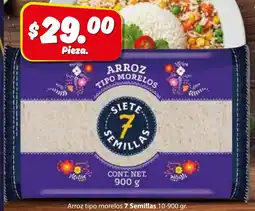 Zorro 7 semillas arroz tipo morelos oferta